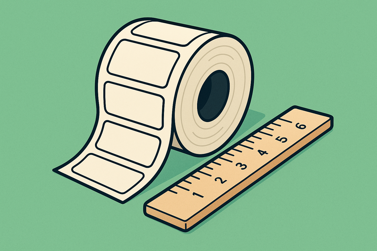 Overzicht van Dymo-labels en formaten
