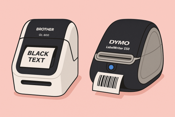 Brother QL-800 – alternatief voor Dymo LabelWriter 550