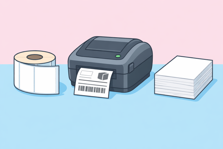 Rol of fanfold labels: welke keuze is het beste voor uw labelprinter?