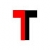 Zwart/rood op wit