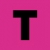 Zwart op roze
