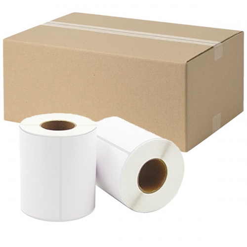 12 rollen Zebra compatible labels, 100 x 150mm, 500 etiketten