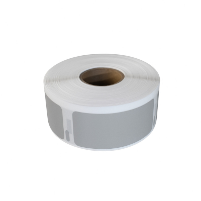 Dymo 11352 compatible labels zilver, 25 x 54mm, 500 etiketten