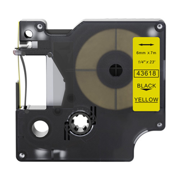 Dymo 43618 compatible lettertape