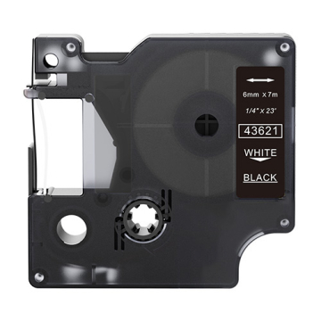 Dymo 43621 compatible lettertape
