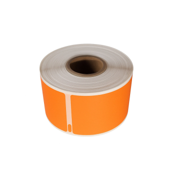 Dymo 99010 oranje compatible etiketten