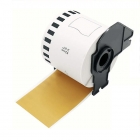 Brother DK-22205 compatible labels goud, 62mm x 30,48m