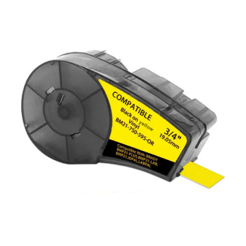 Brady M21-750-595-YL compatible lettertape