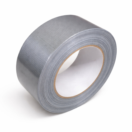 Ducttape, 50 mm x 50 meter, grijs
